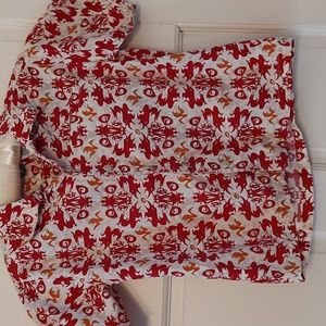 Gymboree size 5 rad button down with pocket